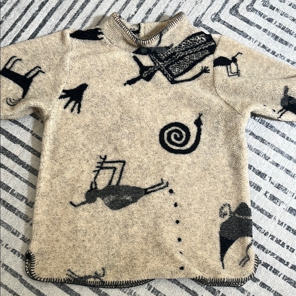 J. Marco Galleries vintage Sherpa pullover